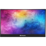 Verbatim PM-14, LED-Monitor 35.5 cm (14 Zoll), schwarz, FullHD, IPS, USB-C, HDR
