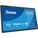 iiyama ProLite TW2223AS-B3P, Public Display schwarz (matt), FullHD, IPS, Touchscreen, POE, HDMI, USB