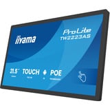 iiyama ProLite TW2223AS-B3P, Public Display schwarz (matt), FullHD, IPS, Touchscreen, POE, HDMI, USB