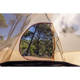 Coleman Darwin 3 Summer, Zelt beige/dunkelrot