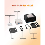 GEEKOM A5, Mini-PC champagner, Windows 11 Pro