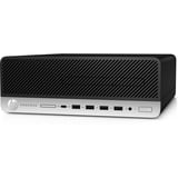 HP ProDesk 600 G4 SFF Generalüberholt, PC-System schwarz, Windows 11 Pro