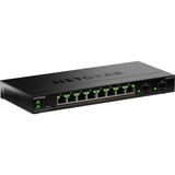 Netgear Smart Managed Essentials Switch (GS310TPv2) schwarz, 55W PoE Budget