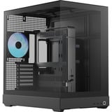 APNX V2-F-BK-v1, Tower-Gehäuse schwarz, Tempered Glass x 3