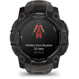 Garmin Instinct 3 - 50 mm, AMOLED, Smartwatch Black, Silikon-Armband