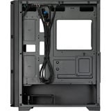 Chieftec AS-02B-TG-OP, Tower-Gehäuse schwarz, Tempered Glass