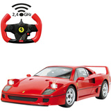 Jamara Deluxe Car Series - Ferrari F40, RC rot, Maßstab 1:14, 2,4 GHz