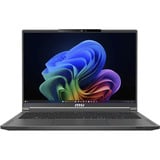 MSI Creator A16 AI+ A3HVGG-047, Notebook grau, AMD Ryzen AI 9 365, NVIDIA GeForce RTX 4070, 32 GB LPDDR5X, 1 TB (1 TB SSD), Windows 11 Pro