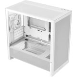 NZXT H3 Flow , Tower-Gehäuse weiß (matt), Tempered Glass