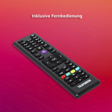 Telefunken XF40N750M, LED-Fernseher 102 cm (40 Zoll), schwarz, FullHD, Triple Tuner, Mediaplayer
