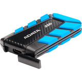 ADATA External SSD SD820 4 TB, Externe SSD schwarz/blau, USB-C 3.2 Gen 2 (10 Gbit/s)