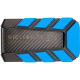 ADATA External SSD SD820 4 TB, Externe SSD schwarz/blau, USB-C 3.2 Gen 2 (10 Gbit/s)