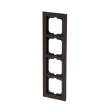 Busch-Jaeger Abdeckrahmen 4-fach, Abdeckung braun, Retail