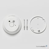 Homematic IP Starter Set Rauchwarnmelder - 4 Räume 1x Access Point 2, 4x Rauchwarnmelder