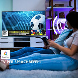 JVC LT-24VAH3455, LED-Fernseher 60 cm (24 Zoll), schwarz, WXGA, Triple Tuner, Android TV
