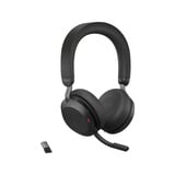 Jabra Evolve2 75, Headset schwarz, Link380a, UC