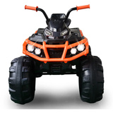 Jamara Ride-on Quad Protector, Kinderfahrzeug orange, 12V