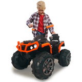 Jamara Ride-on Quad Protector, Kinderfahrzeug orange, 12V
