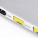 SMARTKEEPER ESSENTIAL USB-A Port Lock (UL03), Einsteckschloss Farbcode Gelb, 100 Stück