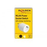 DeLOCK WLAN Steckdose MQTT, Stecker weiß, mit Energieüberwachung