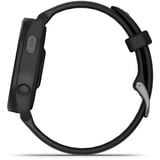 Garmin Forerunner 165, Smartwatch schwarz/dunkelgrau, 43 mm, Silikon-Armband