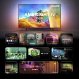 Philips 50PQS8501/12, QLED-Fernseher 126 cm (50 Zoll), schwarz, UltraHD/4K, Ambilight 3-seitig