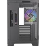 Silentware View A-RGB , Tower-Gehäuse schwarz, Tempered Glass x2