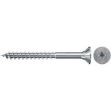 fischer Spanplattenschraube ClassicFast II 4,0x55 Senkkopf TX 500 Stück, mit Teilgewinde, verzinkt