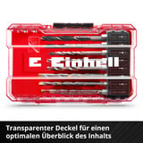 EINHELL Bohrer-Set Holz, Stein und Metall M-CASE, 16-teilig, Bohrer-Satz 