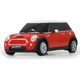 Jamara Deluxe Car Series - Mini Cooper S, RC rot, Maßstab 1:24, 2,4 GHz