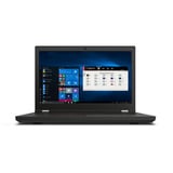 Lenovo ThinkPad P15 G1 Generalüberholt, Notebook schwarz, Intel® Core™ i7-10850H, NVIDIA Quadro T1000, 32 GB DDR4, 512 GB (512 GB SSD), Windows 11 Pro
