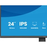 iiyama ProLite XB2493HSU-B1, LED-Monitor 60.5 cm (23.8 Zoll), schwarz (matt), FullHD, IPS, HDMI, DP, USB-Hub, Adaptive-Sync, 120Hz Panel