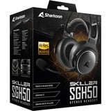 Sharkoon Skiller SGH50, Gaming-Headset schwarz, 3,5 mm Klinke