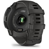 Garmin Instinct 2X Solar, Smartwatch dunkelgrau, 55 mm, Silikon-Armband