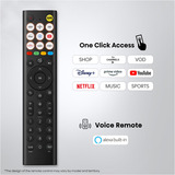 Hisense 55A6S, LED-Fernseher 139 cm (55 Zoll), schwarz/dunkelgrau, UltraHD/4K, Triple Tuner