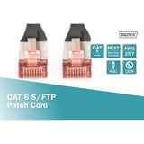Digitus Patchkabel CAT 6 S/FTP 2m schwarz, 2 Meter