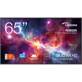 Optoma N3652K, Public Display schwarz, UltraHD/4K, HDMI, USB-C