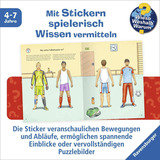 Ravensburger Wieso? Weshalb? Warum? Stickerheft - Fußball, Lernbuch 