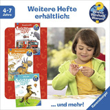 Ravensburger Wieso? Weshalb? Warum? Stickerheft - Fußball, Lernbuch 