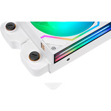 Thermaltake SWAFAN 140 EX INFINITY, Gehäuselüfter weiß, 3er-Pack, 144 mm