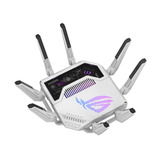 ASUS ROG Rapture GT-BE19000AI, Router weiß/schwarz