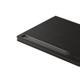 Samsung Book Cover Keyboard, Tablethülle schwarz, Samsung Galaxy Tab S9 | S9 FE | S10 FE | S10 Lite