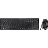 CHERRY DW 9500 SLIM, Desktop-Set schwarz/grau, DE-Layout, Cherry SX-Scherentechnologie