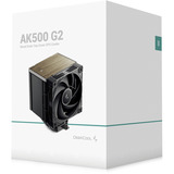 DeepCool AK500 G2, CPU-Kühler schwarz/holz, 120 mm