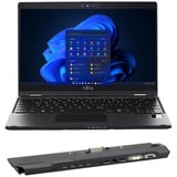 Fujitsu LIFEBOOK U939 Generalüberholt, Notebook schwarz, Intel® Core™ i5-8365U, Intel® UHD Graphics 620, 8 GB LPDDR3, 256 GB (256 GB SSD), Windows 11 Home