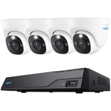 Reolink NVS8-12MD4, Set 1x NVR mit 2TB, 4x PoE Reolink 12 MP Überwachungskamera