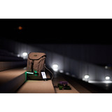 Schildkröt Wheel Bee City Lights , Rucksack grau, LED, 18 Liter