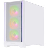 Silentware Flow 110 ARGB, Tower-Gehäuse weiß, Tempered Glass