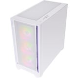Silentware Flow 110 ARGB, Tower-Gehäuse weiß, Tempered Glass
