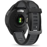 Garmin Forerunner 165 Music, Smartwatch schwarz/dunkelgrau, 43 mm, Silikon-Armband